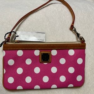 Dooney & Bourke polka dot handbag